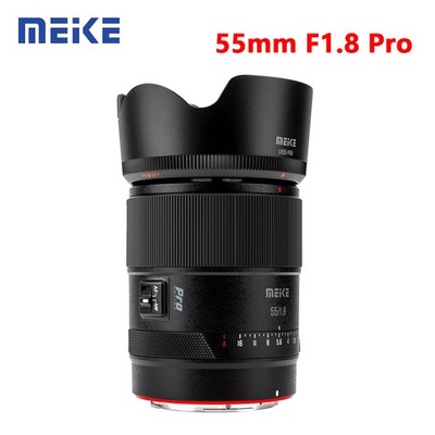 Meike 55mm F1.8 Pro Auto Focus Full Frame Portrait Lens for Sony E-mount Camera