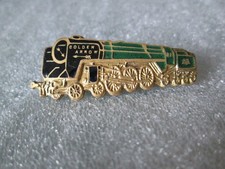 GOLDEN ARROW Steam Train Lapel Badge By Miller (19)