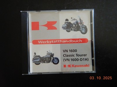 Werkstatthandbuch Kawasaki VN1600 Classic Tourer Reparaturanleitung auf  CD