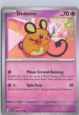 Pokemon TCG 36 /91 Dedenne Common  Paldean Fates