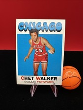 1971-72 Topps #66 CHET WALKER Chicago Bulls EX-EX+ Free Ship 🔥