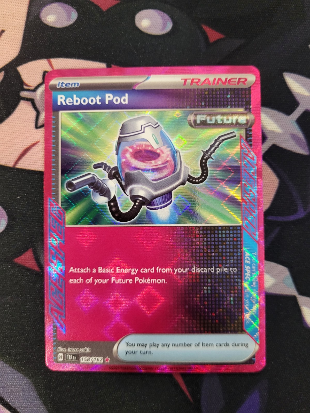 Pokémon TCG Reboot Pod 158/162 Temporal Forces Ace Spec Trainer Card NM