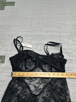 Victoria Secret Slip Dress Womens Large Black Floral Lace Bodycon New | eBay Victoria Secret Slip Dress Womens Large Black Floral Lace Bodycon New | eBay