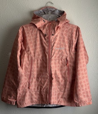Mont-bell outdoor wear Rain Dancer Print Jacket Women's XL