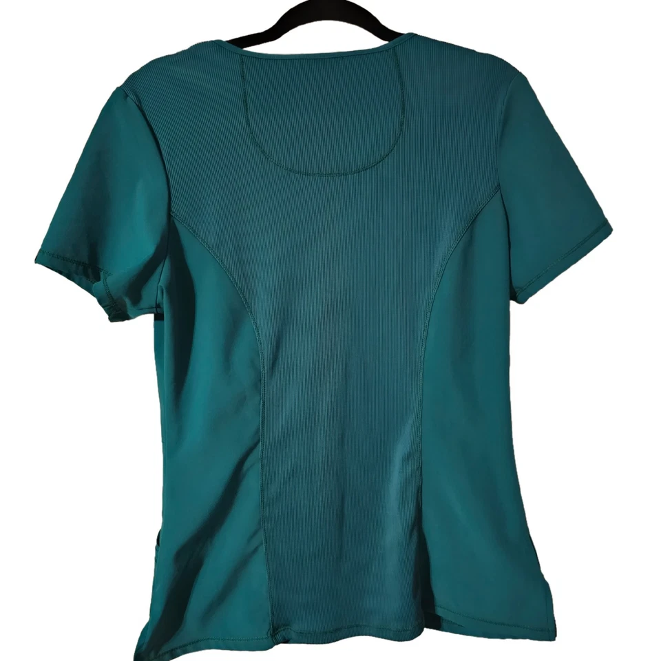 Blusa Médica Cherokee Infinity Para Mujer Mediana Verde Cazador - 4 Bolsillos... Foto 2 de 4