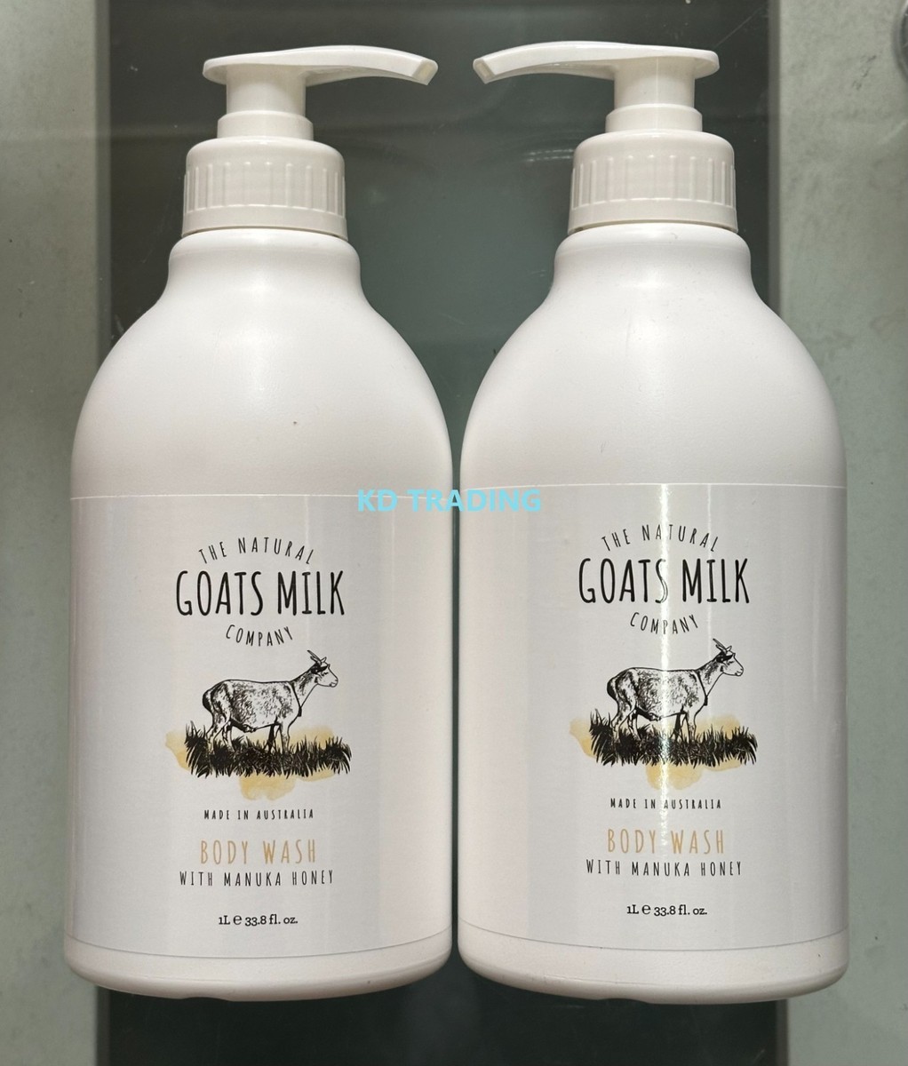 2-Pk) THE NATURAL GOATS MILK CO. Nourishing GOAT MILK + MANUKA