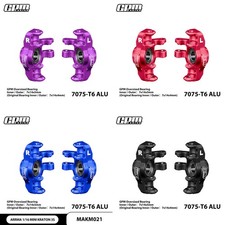 GPM Alu. Front Steering Wheel Hub Enlarged Bearing for ARRMA 1/16 MINI Kraton 3S