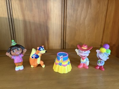 DORA THE EXPLORER 2002 Mattel Fisher Price Fiesta Adventure Figure Set Nick Jr