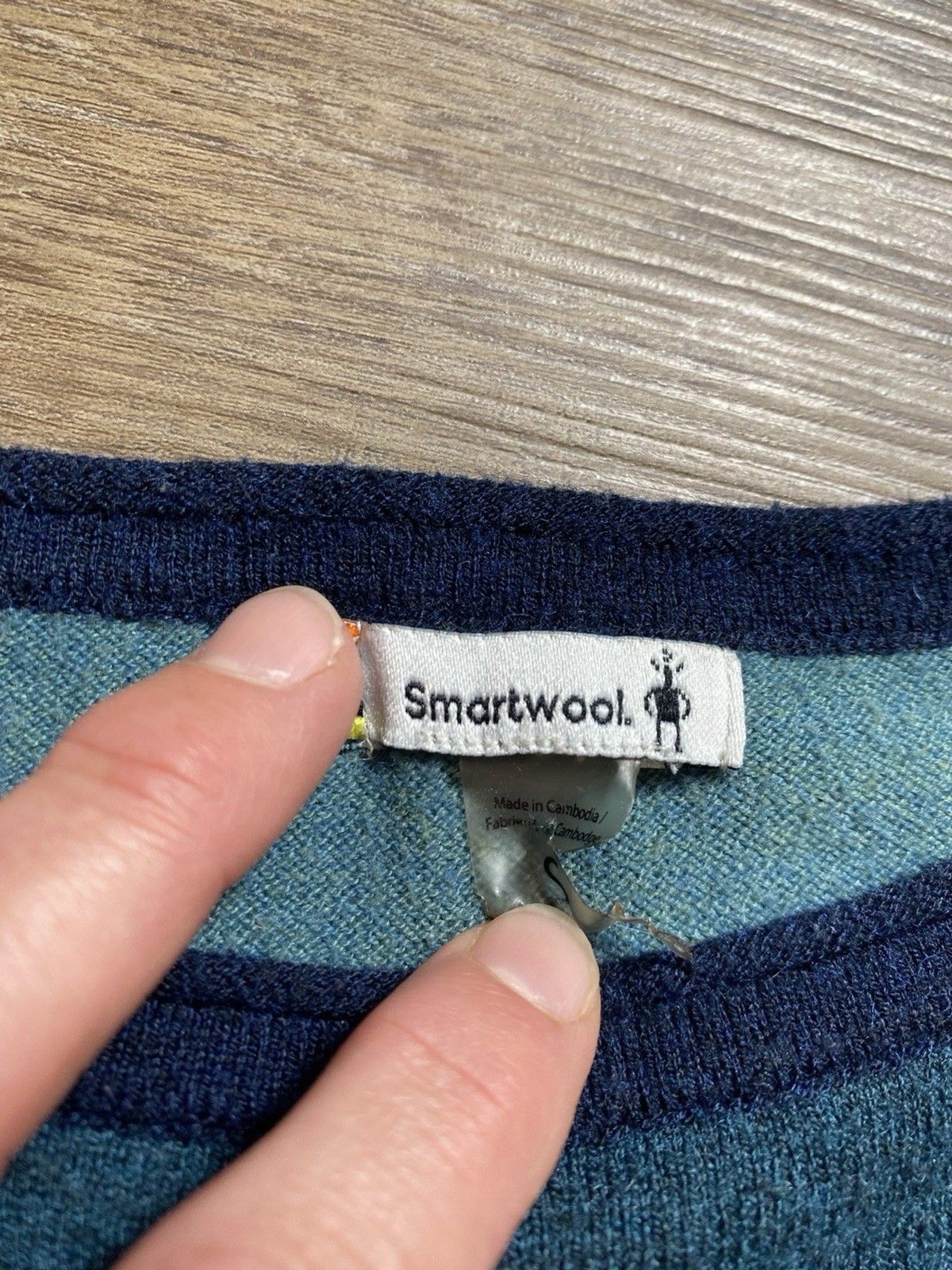 Smartwool Shadow Pine Colorblock Pullover Knit Sw… - image 3
