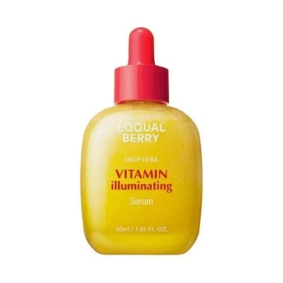 EQQUALBERRY Vitamin Illuminating Serum Bakuchiol Plumping Face Serum 30ml/1.01OZ