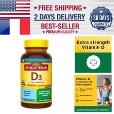 Nature Made Vitamin D3 5000 IU Softgels - 180 Count - Immune Support