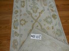 Turkish Oushak Rug,Geometric Multicolored Area Rug,Handmade Bohemian Rug 2x6 — photo 2