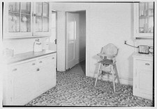 West Larchmont New York Thomas Jordan Kitchen 1946 Interior High Chair