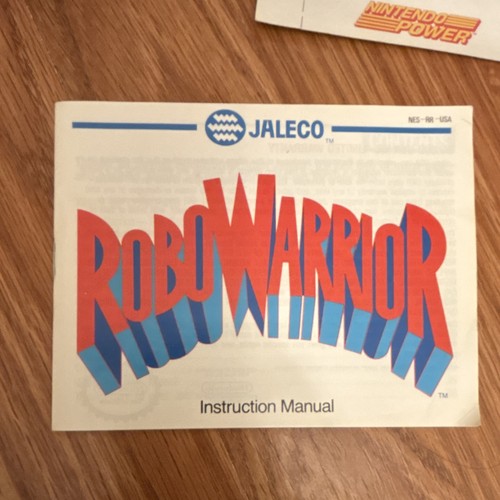 RoboWarrior NES Game with Box, Manual, and Inserts - Picture 3 of 10
