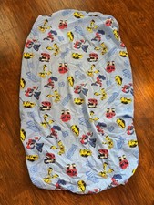 VTG Transformers Optimus Prime  Bumblebee Fitted Baby Toddler Crib Sheet Blue