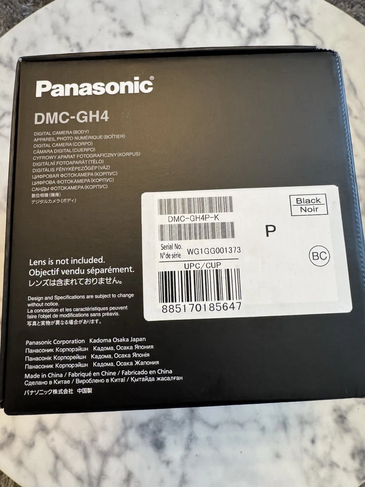 松下 Lumix G DMC-GH4 1600 万像素 4K 微型四分之三无反光镜相机机身 — 第 3/4 张图片
