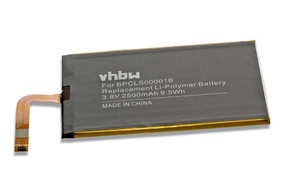 VHBW Batterie pour Blackberry SQC100-3 SQC100-1 Q20 Kopi Classic 4G Classic 2500mAh