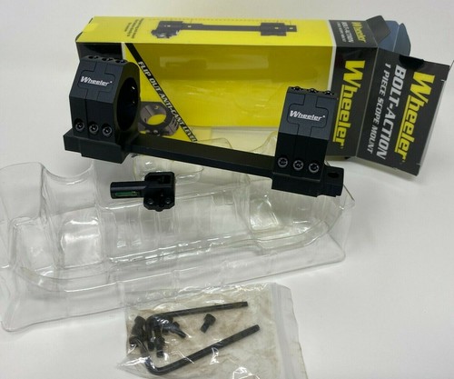 Wheeler 1-Pc Scope Mount 20 MOA w/ Flip-Out Level for SAVAGE ROUND Rifles - PICK