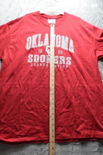 NCAA Oklahoma Sooners Men's Core Cotton T-Shirt, Size XL - New - Picture 2 of 7