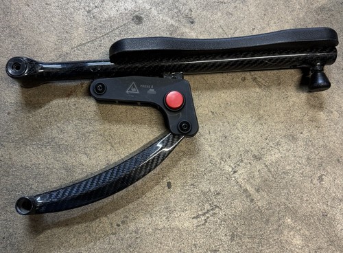 Jazzy carbon Folding Wheelchair RIGHT Side Armrest pad Assembly Pride frame JG4