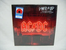 New AC/DC Power Up PWR/UP Record LP Red Vinyl Limited Album LP Angus Young H8