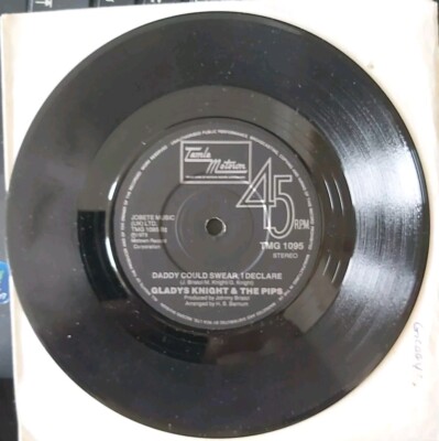 Gladys Knight And The Pips Daddy Could Swear I Declare TMG 1095 RCA Near Mint 45