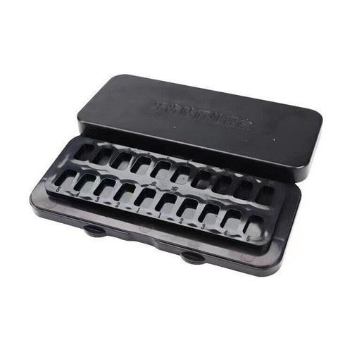 Faccette dentali pretrattamento cerotto scatola portaoggetti denti ceramica portatile 1/3/5 pz - Foto 1 di 11