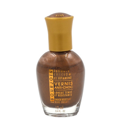 Bourjois Vernis Anti Choc Shock Resistant Nail Enamel 87 Brun Moka 0.4 fl.oz Nai