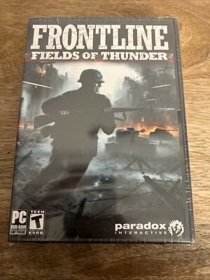 Frontline Fields Of Thunder Video Game Pc Cd-ROM T-Teen (Factory Sealed)
