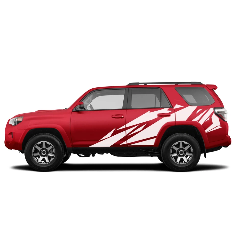 Calcomanía adhesiva gráfica geométrica trasera compatible con Toyota 4Runner Foto 3 de 3