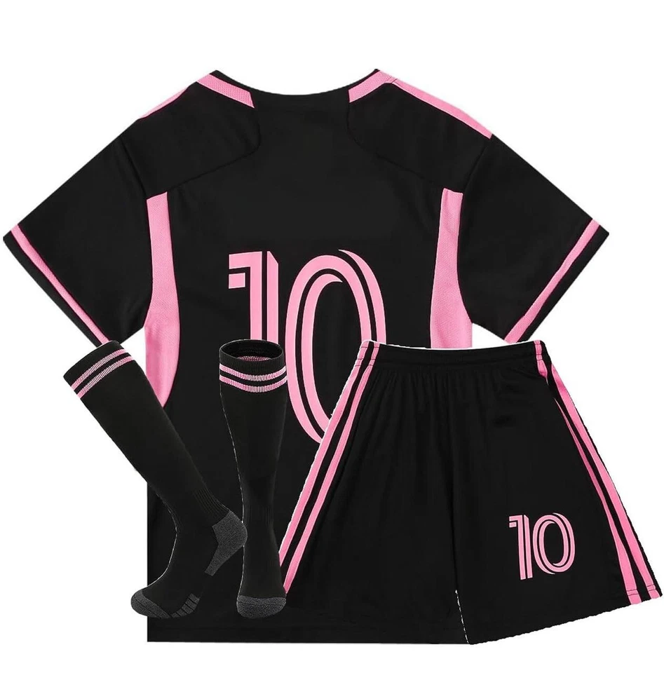 Camisa de futebol Legend #10 camisa de treinamento com meias para crianças meninos - Imagem 3 de 4