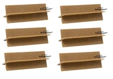 New! 6 Pack RAW X Stand Paper Cradle Rolling Tool Made From Bamboo 4.5" Length
