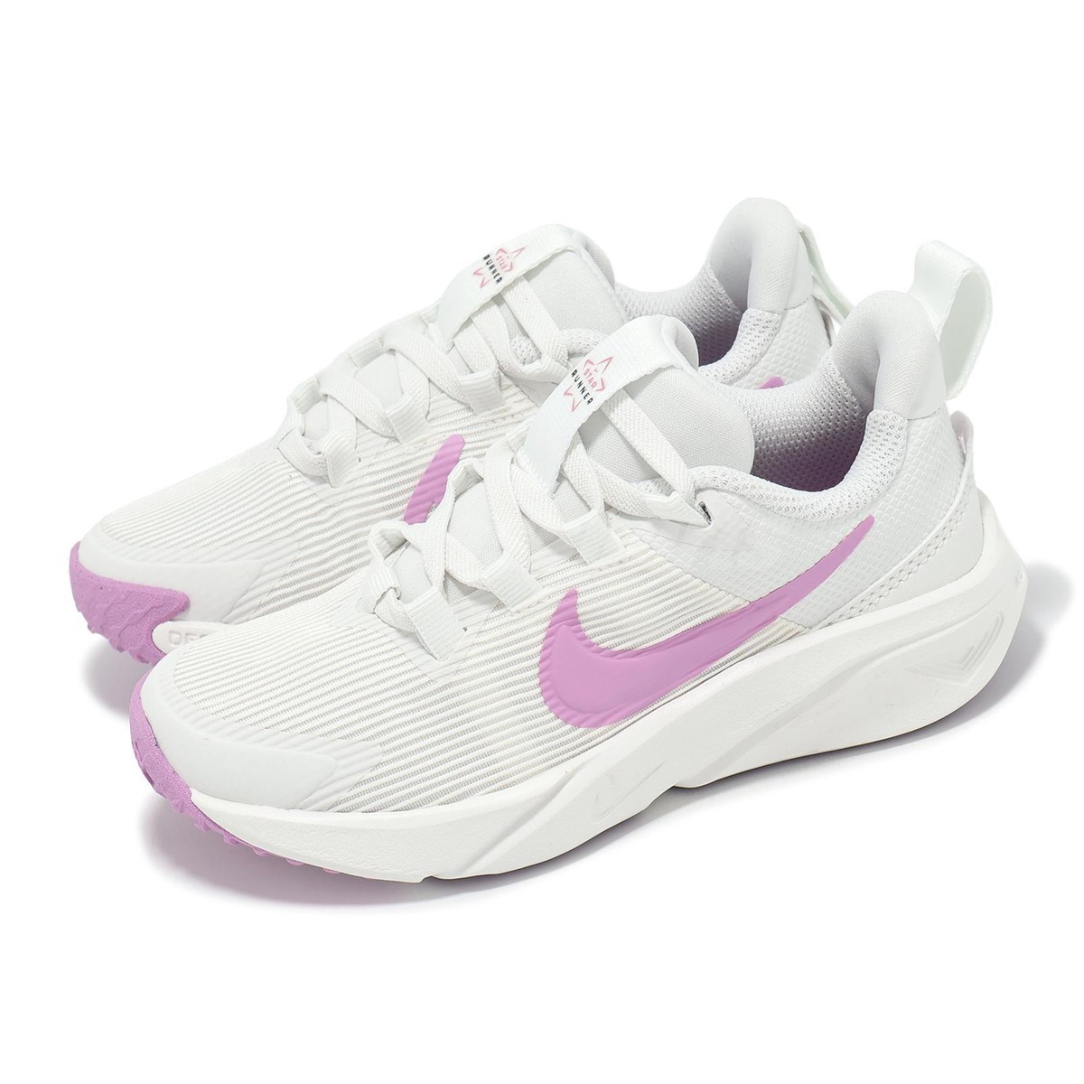 Nike Star Runner 4 PS Summit White Beyond Pink Kids
