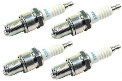 Zündkerze Set 4Stück NGK BR8ES für Motorrad Classic ETX 125 MX 50 Red Rose RS 