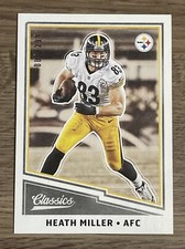 2017 Panini Classics Red Back #145 Heath Miller /299