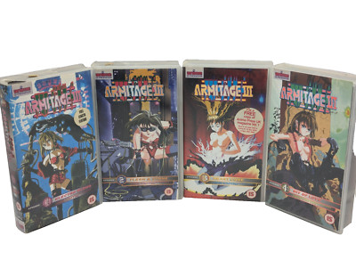 Armitage III 3 Episode 1+2+3+4 Anime Manga VHS Englisch Uk import