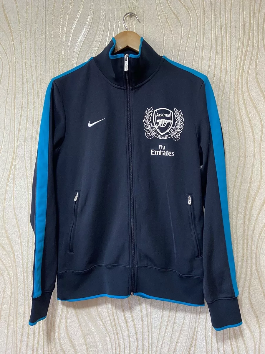 ARSENAL 2011 2012 N98 FOOTBALL SOCCER TRACK JACKET NIKE 423997-472 sz M