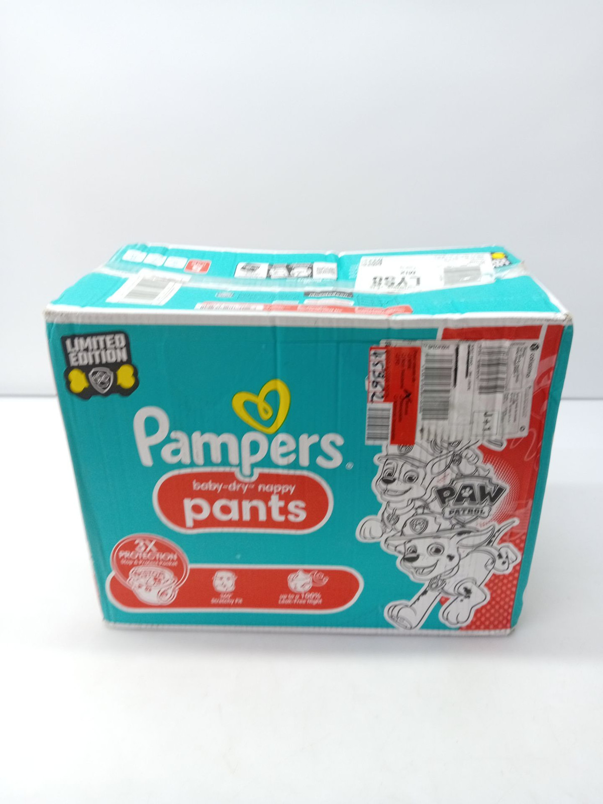 Pampers Baby-Dry Pants Paw Patrol Edition taglia 5, 160 pannolini, 11 kg-17 k...