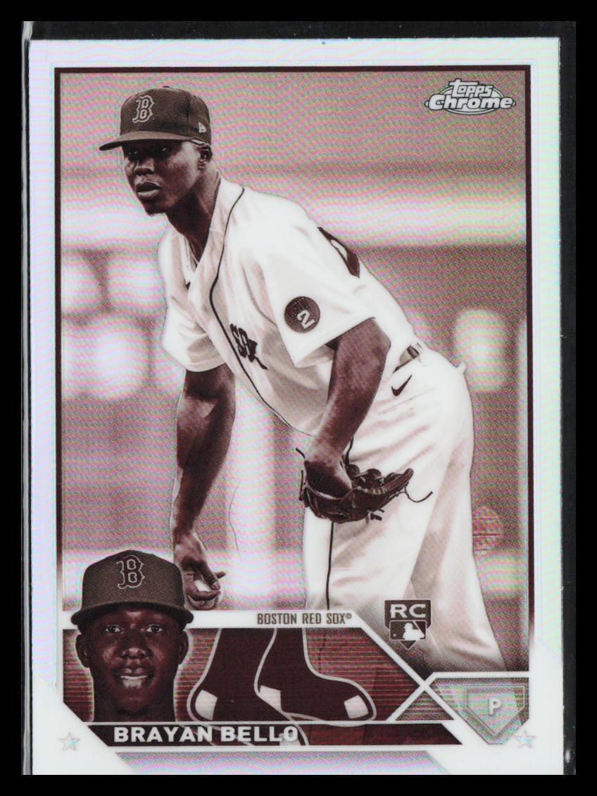 2023 Topps Chrome Brayan Bello #57 Sepia Refractor RC