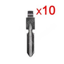 10x Uncut Remote Flip Folding Key Blade For Mercedes Benz M S Cl M Ml E Slk Hu39