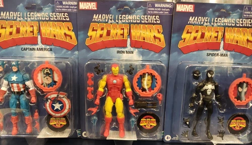 Hasbro Secret Wars Marvel Legends 6 inch Full Set of 6 Action Figures IN HAND