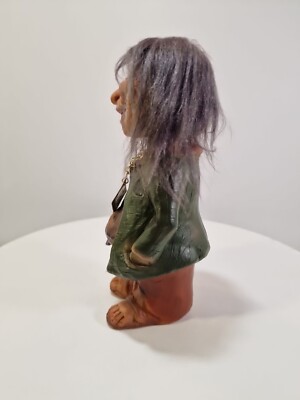 Vintage 1960's HEICO West Germany Nodder Bobble Head Troll
