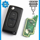 KEY REMOTE CONTROL FOR CITROEN C1 C2 C3 C4 C5 6554NR 433MHz ID46 + MILLING