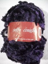 Luigi Boldrini Soffy Ciniglia Purple Chenille 3.57 oz 1 Skein B