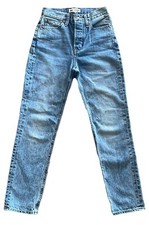MADEWELL Rivet And Thread Perfect Vintage Blue Jeans Size 23 Made In USA