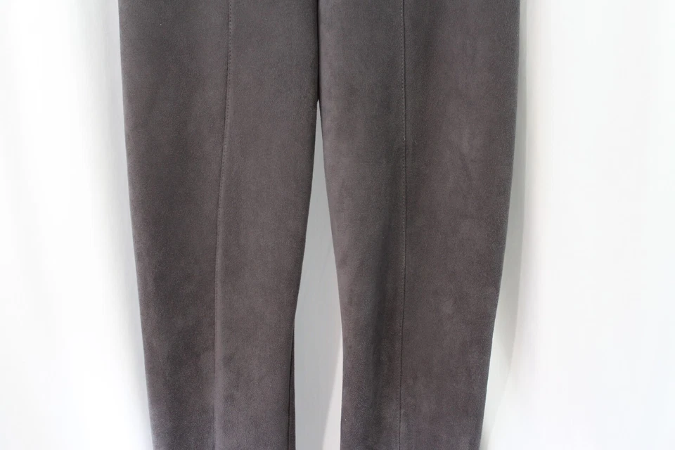 Leggings de gamuza sintética grises White House Black Market para mujer 0 Foto 3 de 4