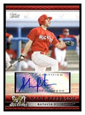 2010 Topps Pro Debut #PDA-SP Shane Peterson Prospect Autographs