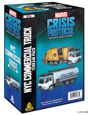 Marvel Crisis Protocol NYC Commercial Truck NEW in BOX Expansion Oscorp