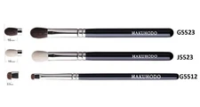 Set of 3 Hakuhodo Hand Crafted Makeup Eye Shadow Brush G5512, G5523 and J5523