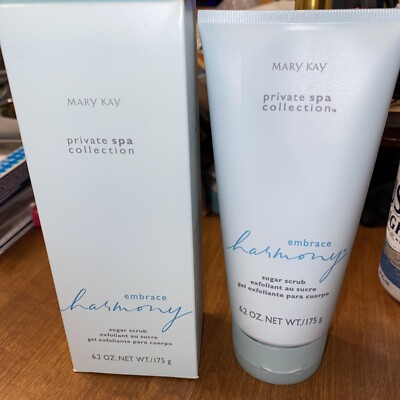 Mary Kay Private Spa Collection Embrace Harmony Sugar Scrub 6.2oz NIB 
